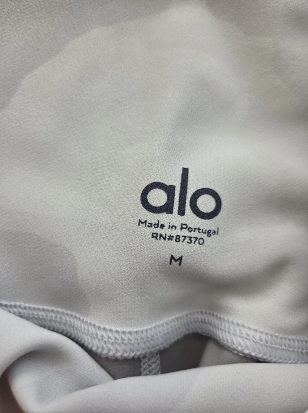 ALO Yoga NWOT High Waist Vapor Leggings White Camouflage Camo sz MEDIUM
